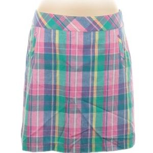 Talbots Preppy Casual Sporty Plaid Skirt